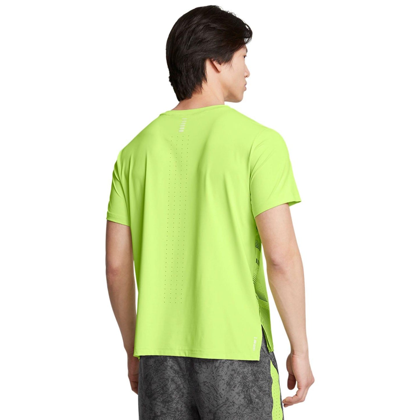 Green - Back - Under Armour Mens Launch Elite Graphic T-Shirt