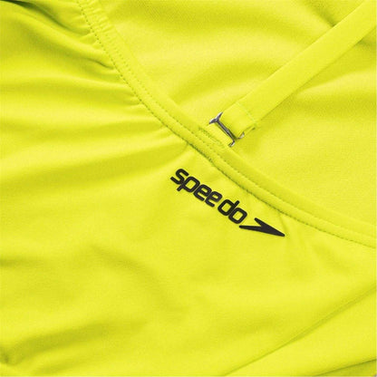 Green - Lifestyle - Speedo Womens-Ladies One Piece Swimsuit