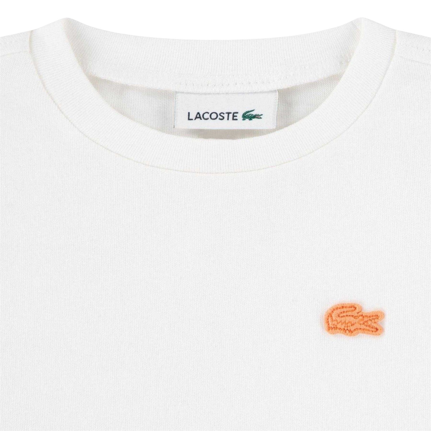 White-Pink - Lifestyle - Lacoste Baby Big Logo Cotton T-Shirt & Shorts Set