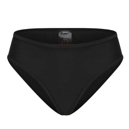 Black - Lifestyle - Slazenger Womens-Ladies Logo Tankini Set