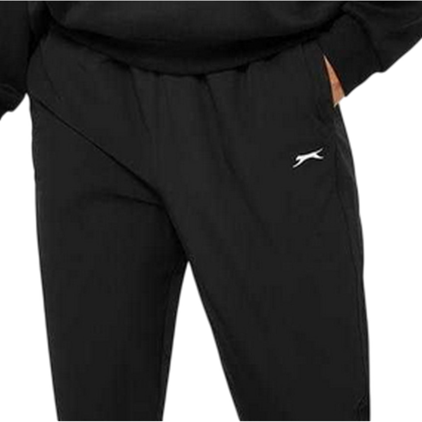 Black - Side - Slazenger Womens-Ladies Comfort Trousers