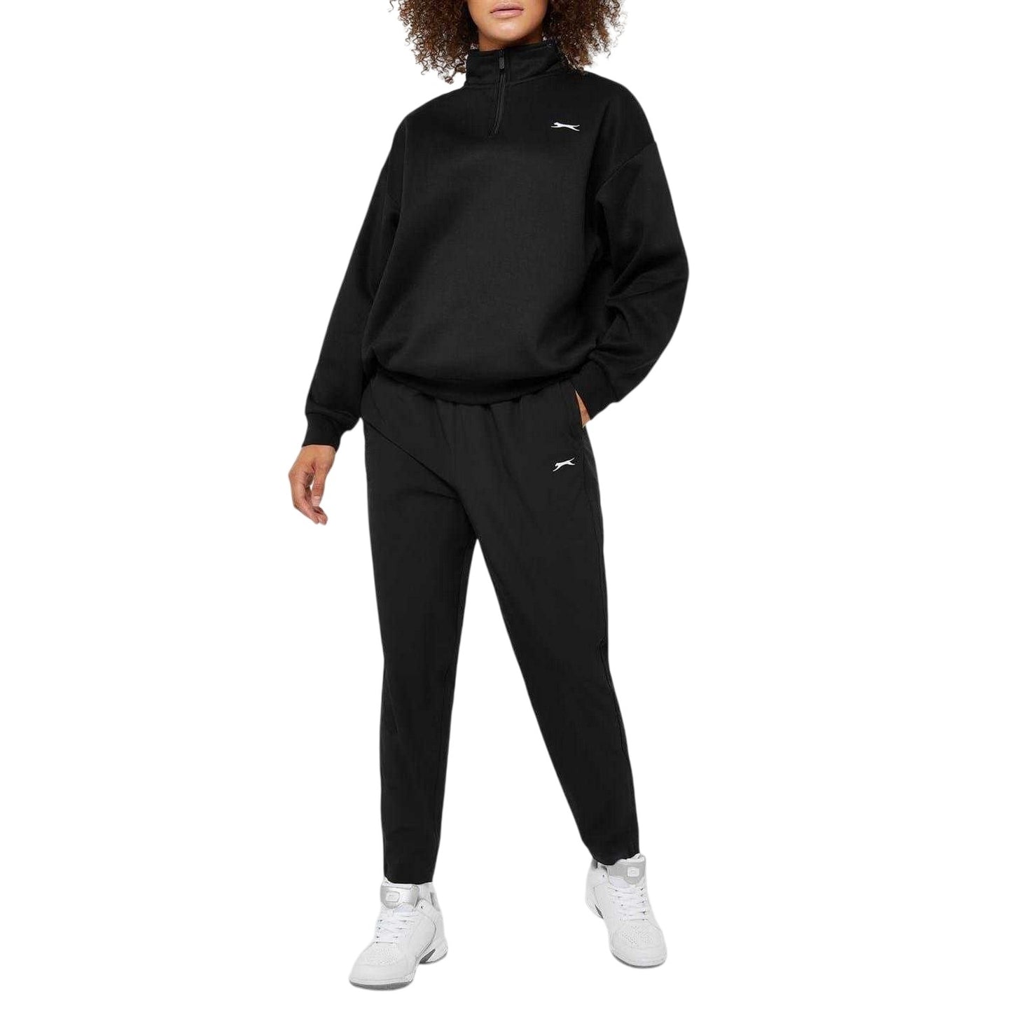 Black - Lifestyle - Slazenger Womens-Ladies Comfort Trousers