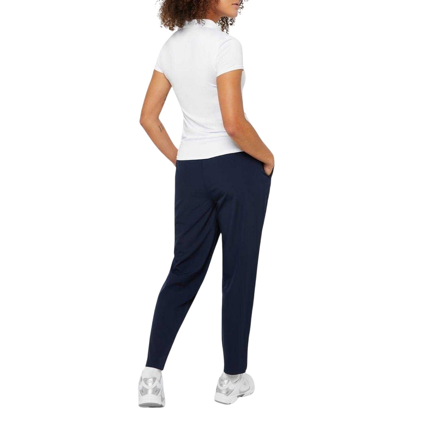 Navy - Pack Shot - Slazenger Womens-Ladies Comfort Trousers