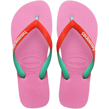 Pink Lemonade - Back - Havaianas Childrens-Kids Flip Flops