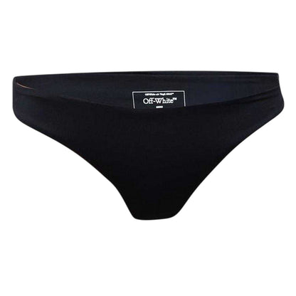 Black-White - Lifestyle - Off-White Womens-Ladies Two-Piece Swimsuit