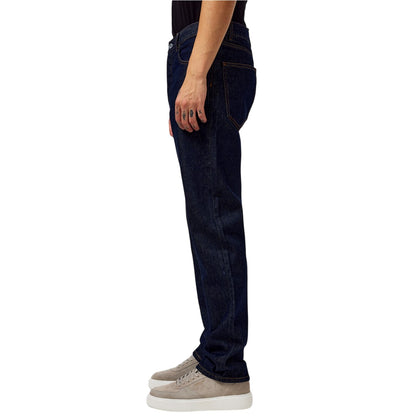 Blue - Lifestyle - Hugo Mens Regular Jeans