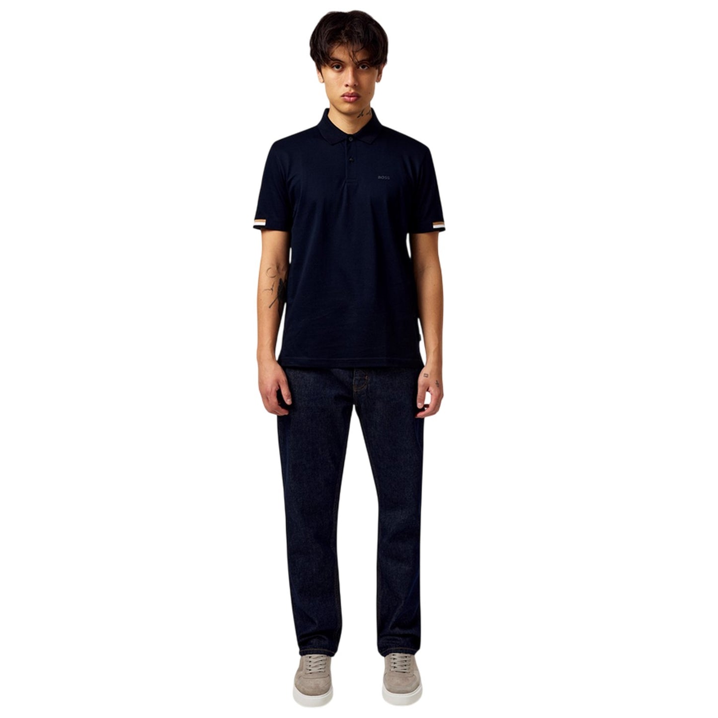 Blue - Pack Shot - Hugo Mens Regular Jeans