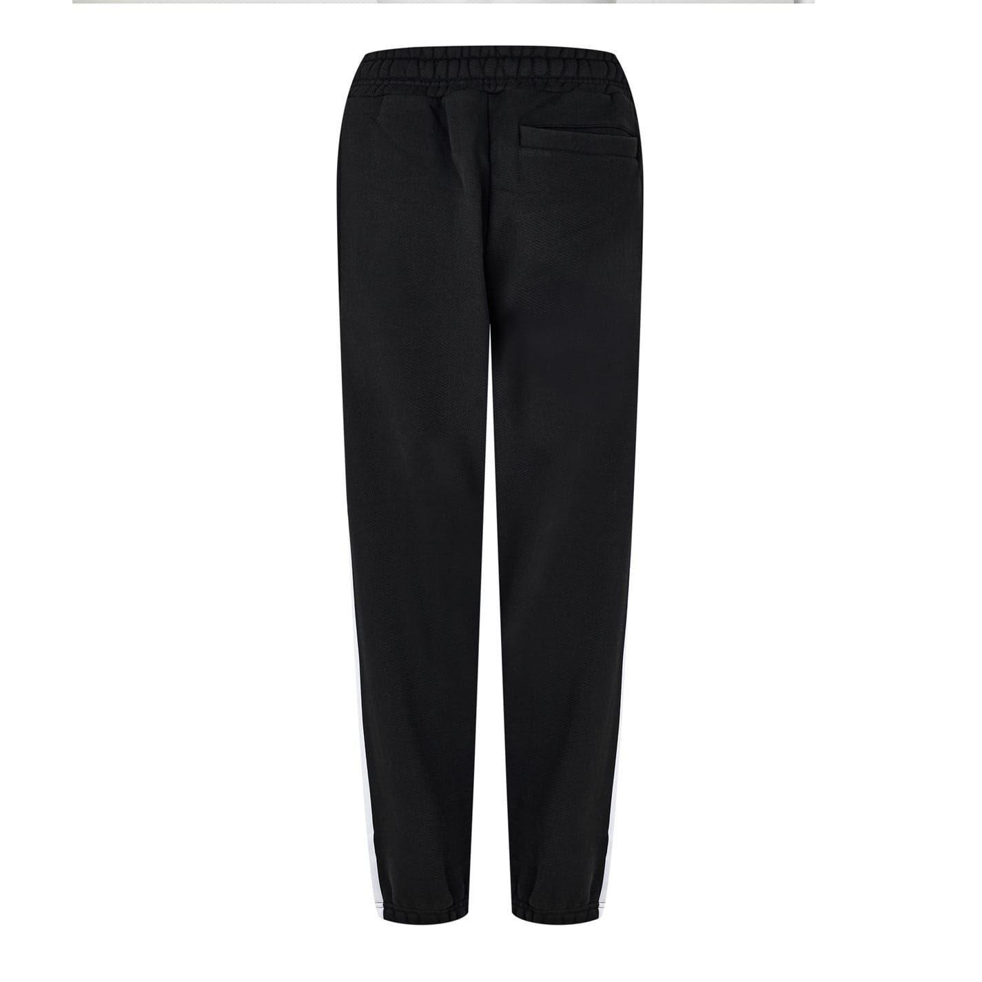 Black - Back - Palm Angels Womens-Ladies Logo Jogging Bottoms