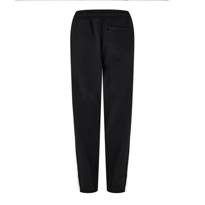 Black - Back - Palm Angels Womens-Ladies Logo Jogging Bottoms