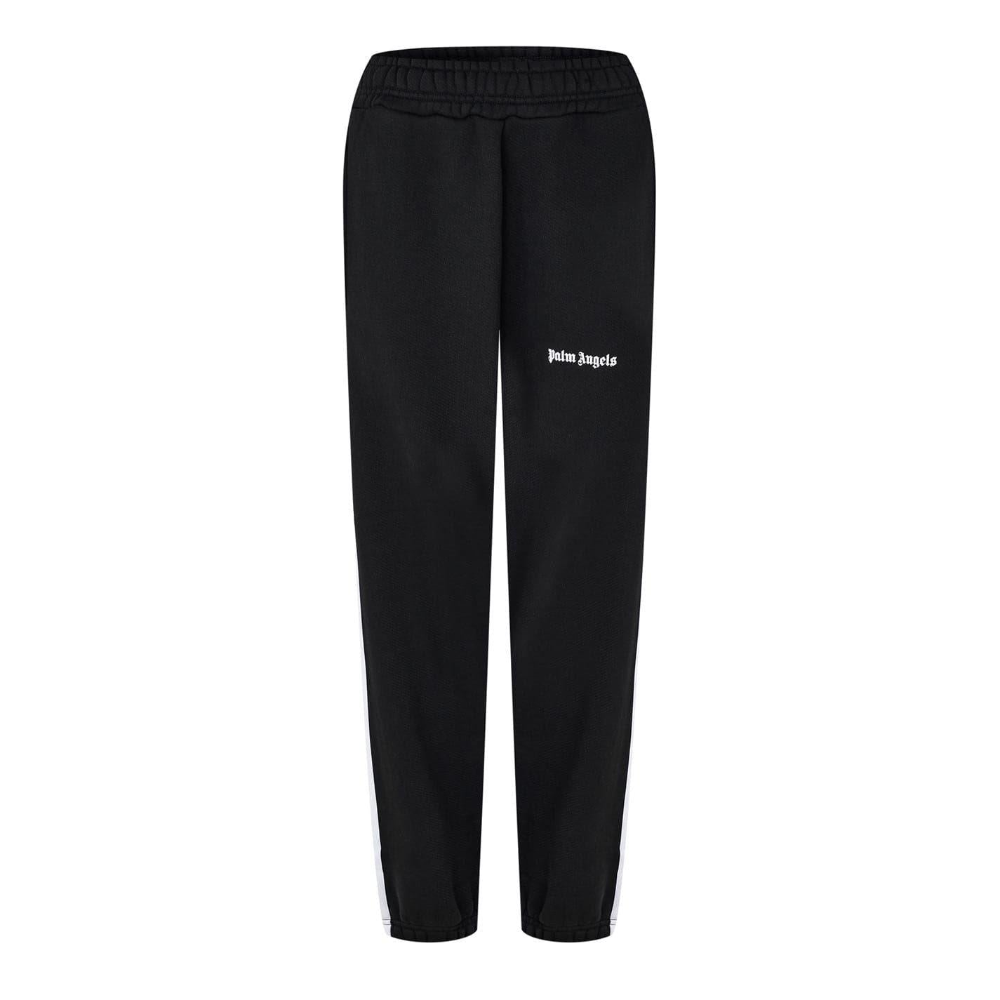 Black - Front - Palm Angels Womens-Ladies Logo Jogging Bottoms