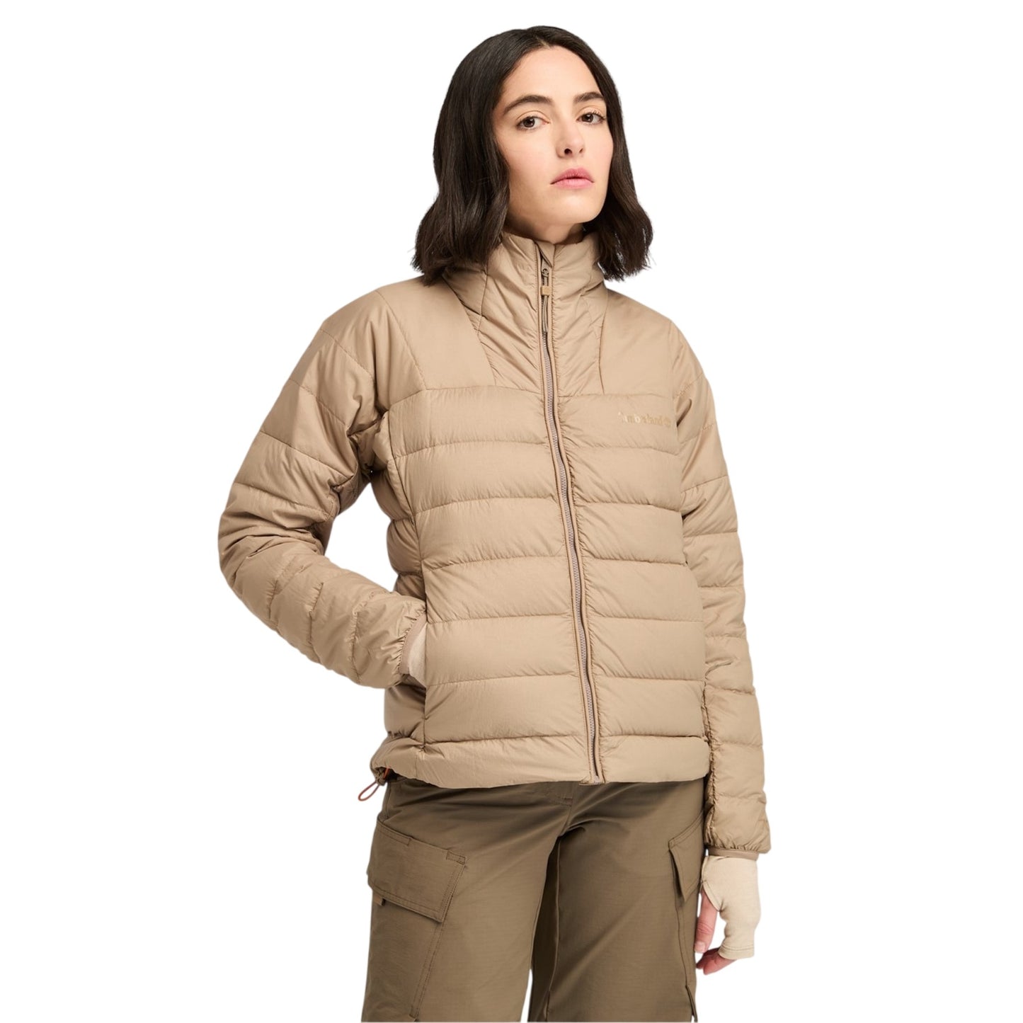 Taupe Grey - Lifestyle - Timberland Womens-Ladies Bear Head Down Jacket