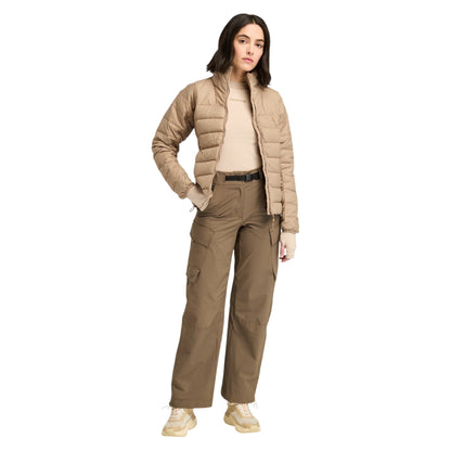 Taupe Grey - Pack Shot - Timberland Womens-Ladies Bear Head Down Jacket