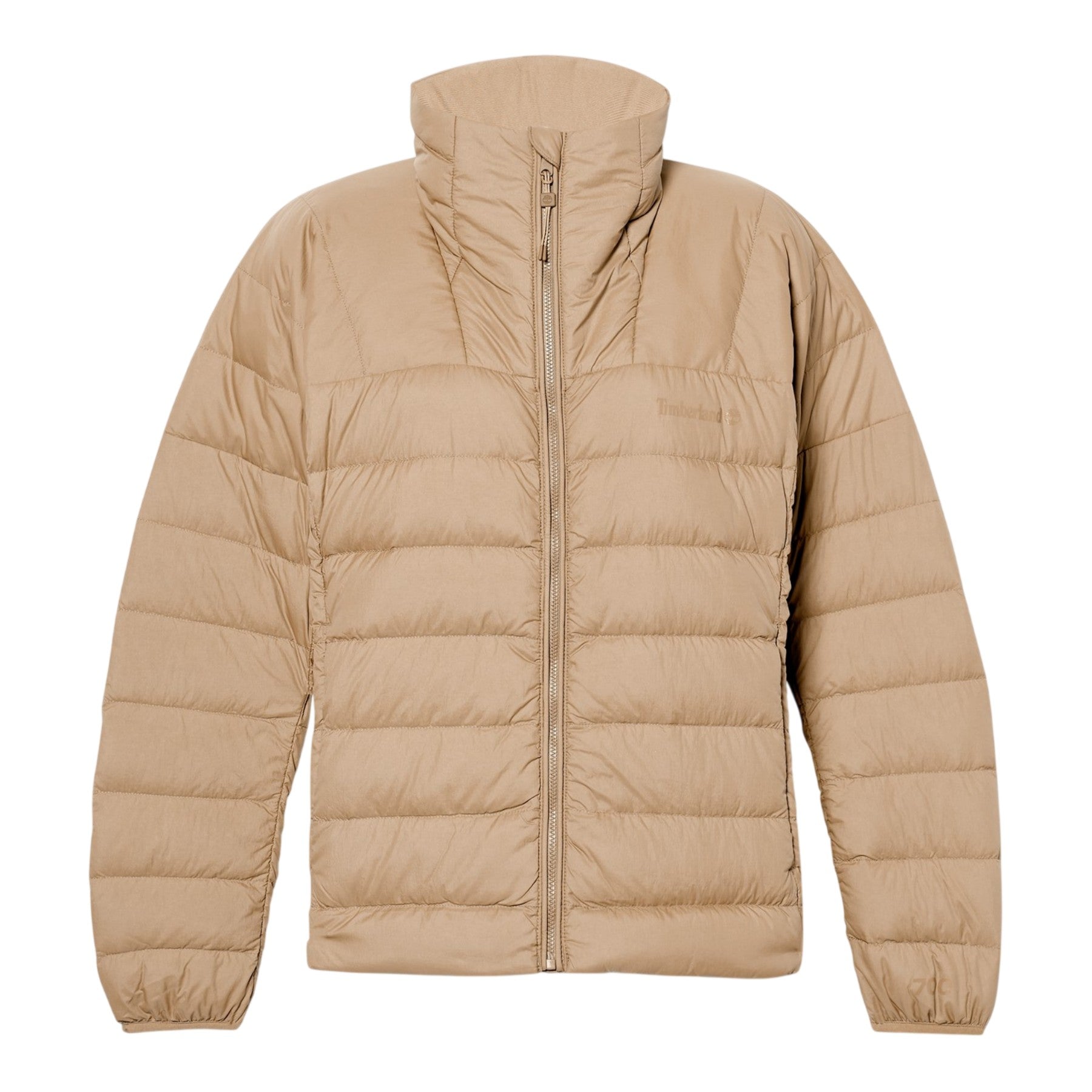 Taupe Grey - Front - Timberland Womens-Ladies Bear Head Down Jacket