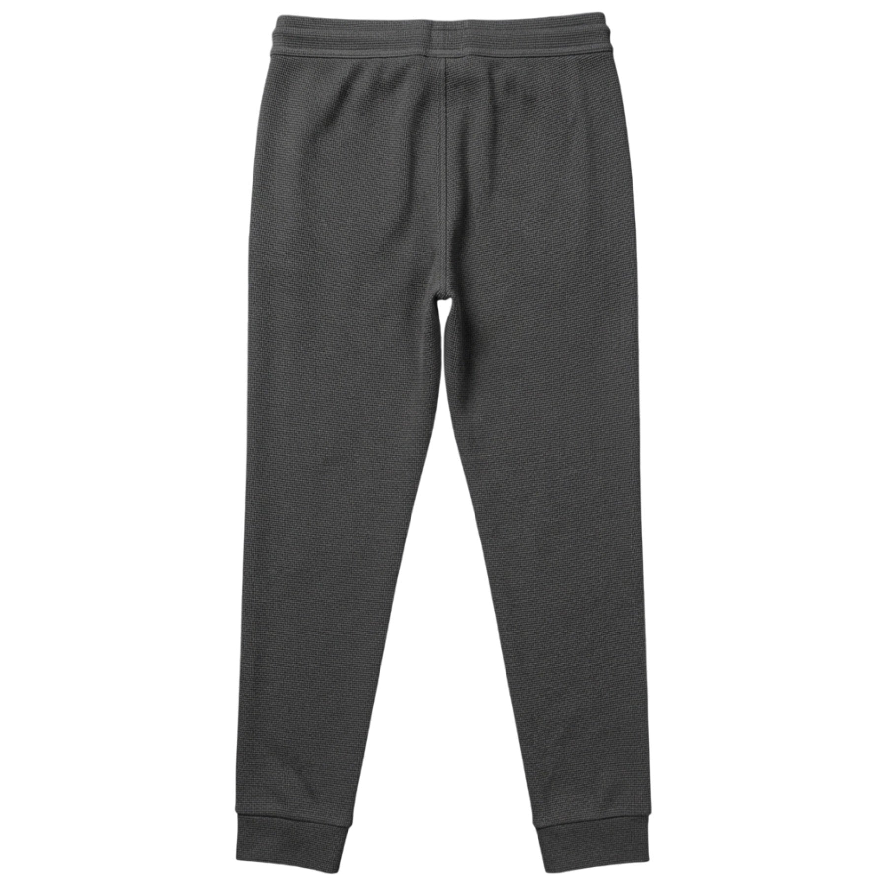 Green - Back - Boss Mens Waffle Knit Jogging Bottoms
