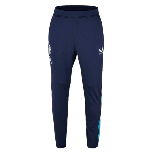 Ink-Storm - Front - Castore Mens Performance England Tracksuit Bottoms