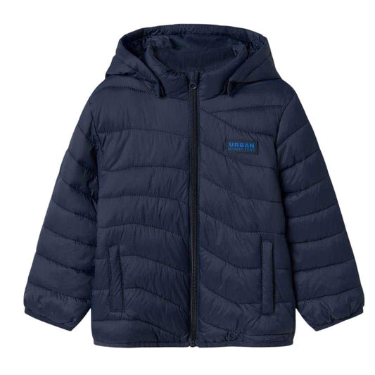 Dark Sapphire - Front - It Childrens-Kids Monay Puffer Jacket