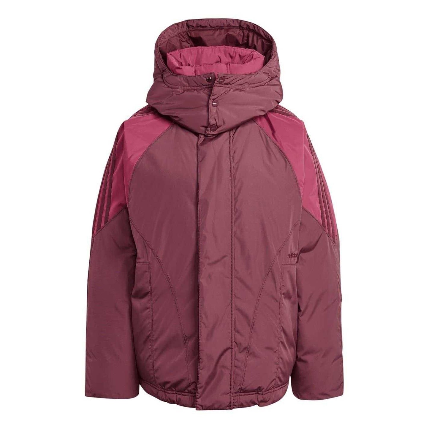 Burgundy - Front - Adidas Womens-Ladies Originals Down Filled Puffer Jacket