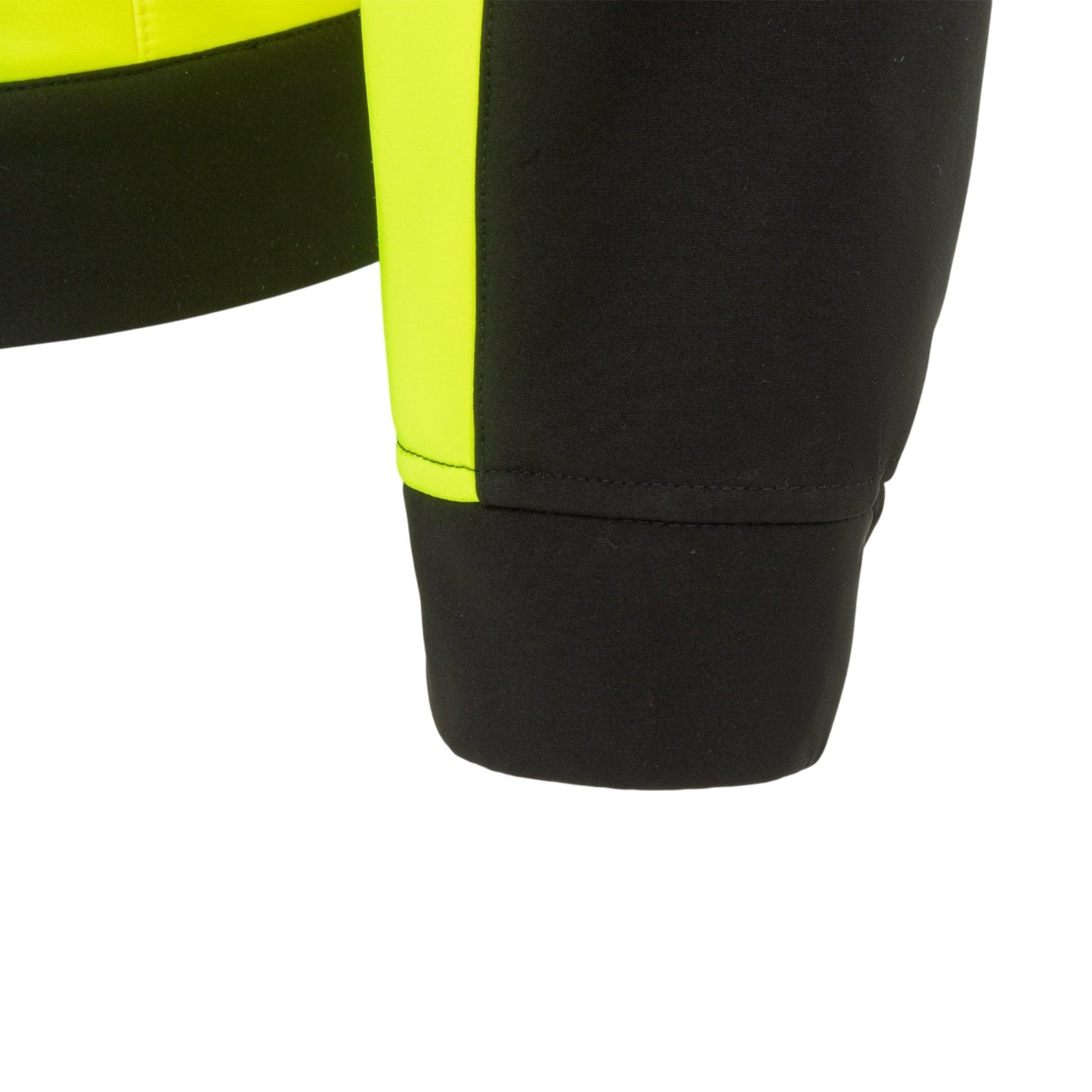 Yellow-Black - Pack Shot - Dunlop Mens Hi-Vis Soft Shell Jacket