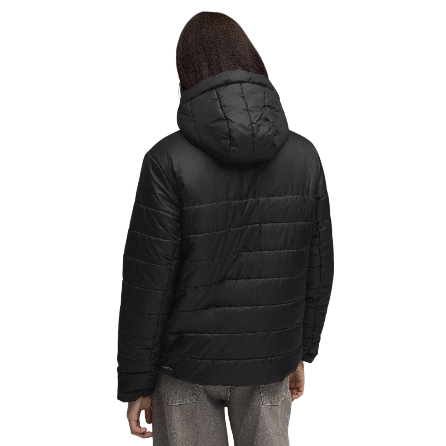 Black - Lifestyle - Puma Womens-Ladies Essentials Puffer Jacket