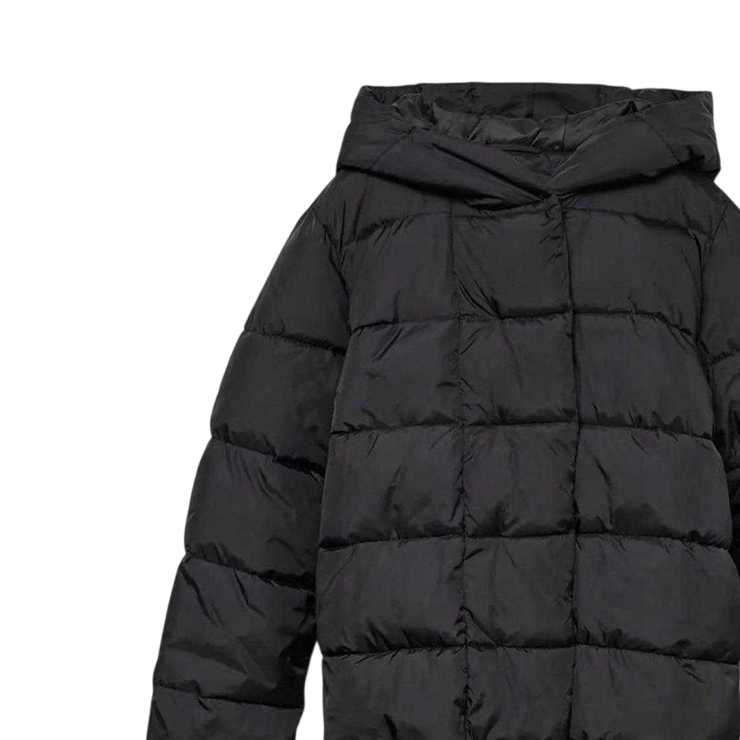 Black - Side - Vero Moda Womens-Ladies Belinda Polyamide Padded Jacket