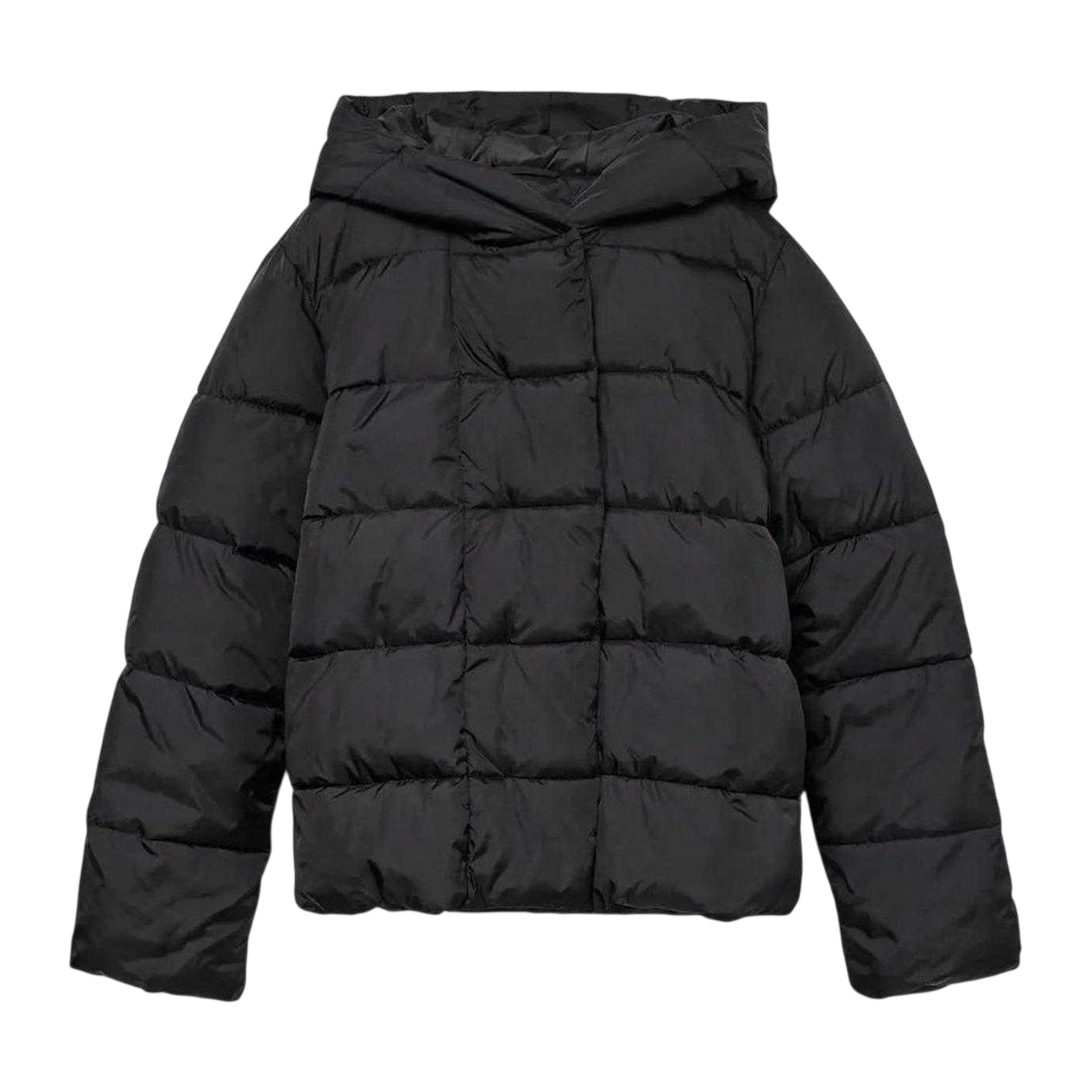 Black - Front - Vero Moda Womens-Ladies Belinda Polyamide Padded Jacket