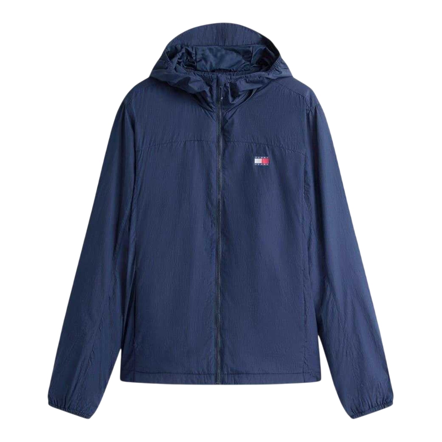 Dark Navy - Front - Tommy Jeans Mens Chicago Windbreaker