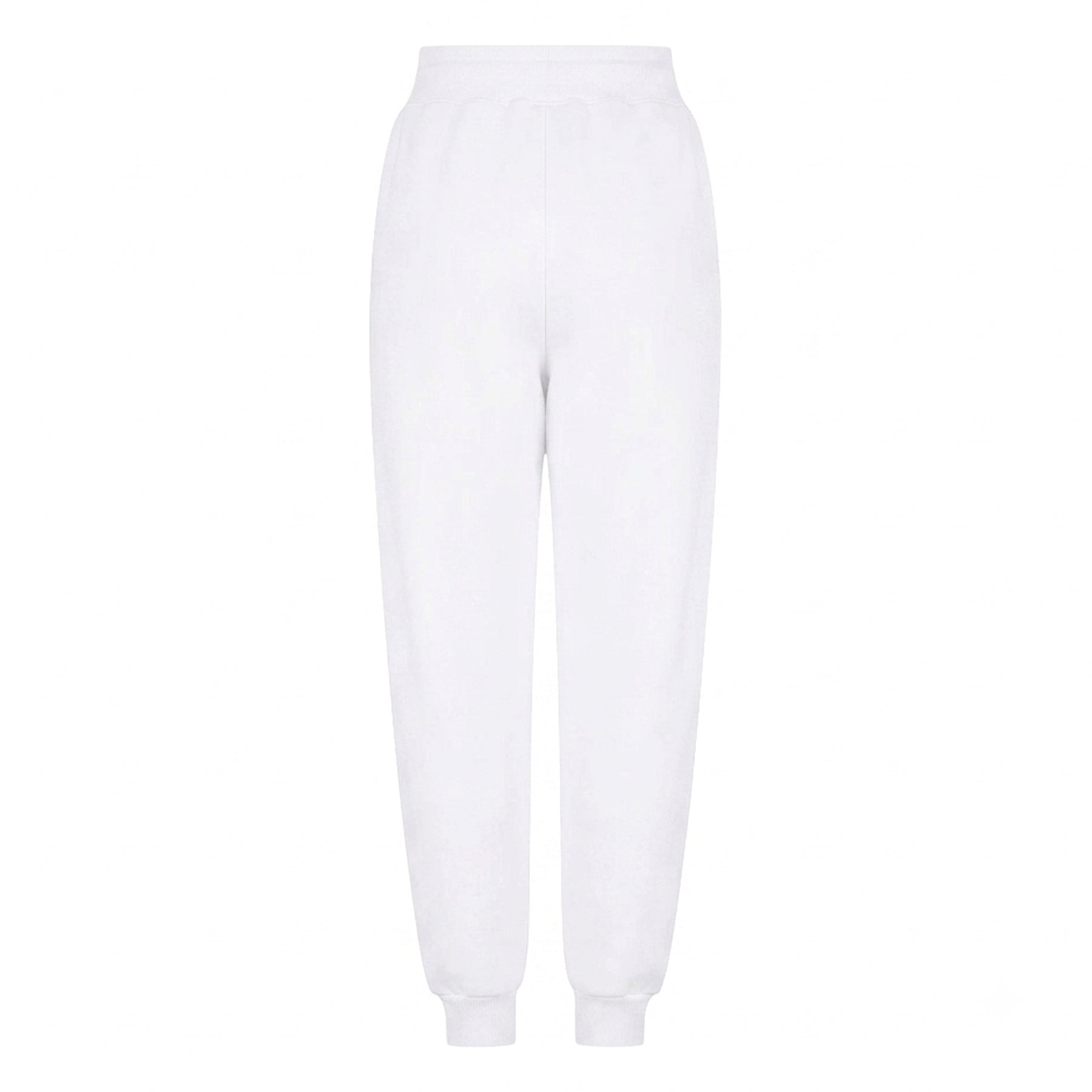 White - Back - Armani Exchange Womens-Ladies Cotton Logo Trousers