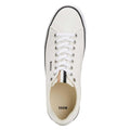 White - Lifestyle - Boss Mens Aiden Leather Tennis Trainers