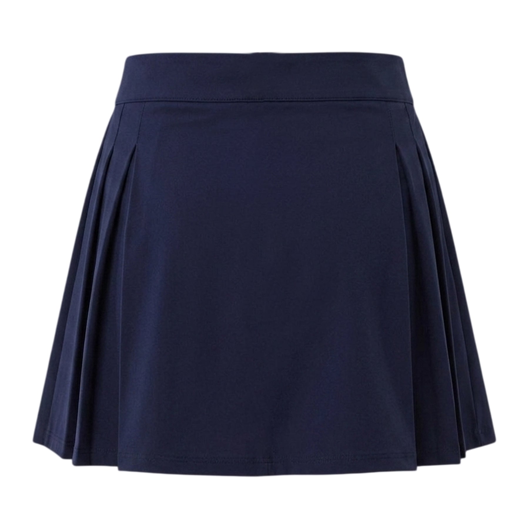 Navy - Back - Lacoste Womens-Ladies Logo Skort