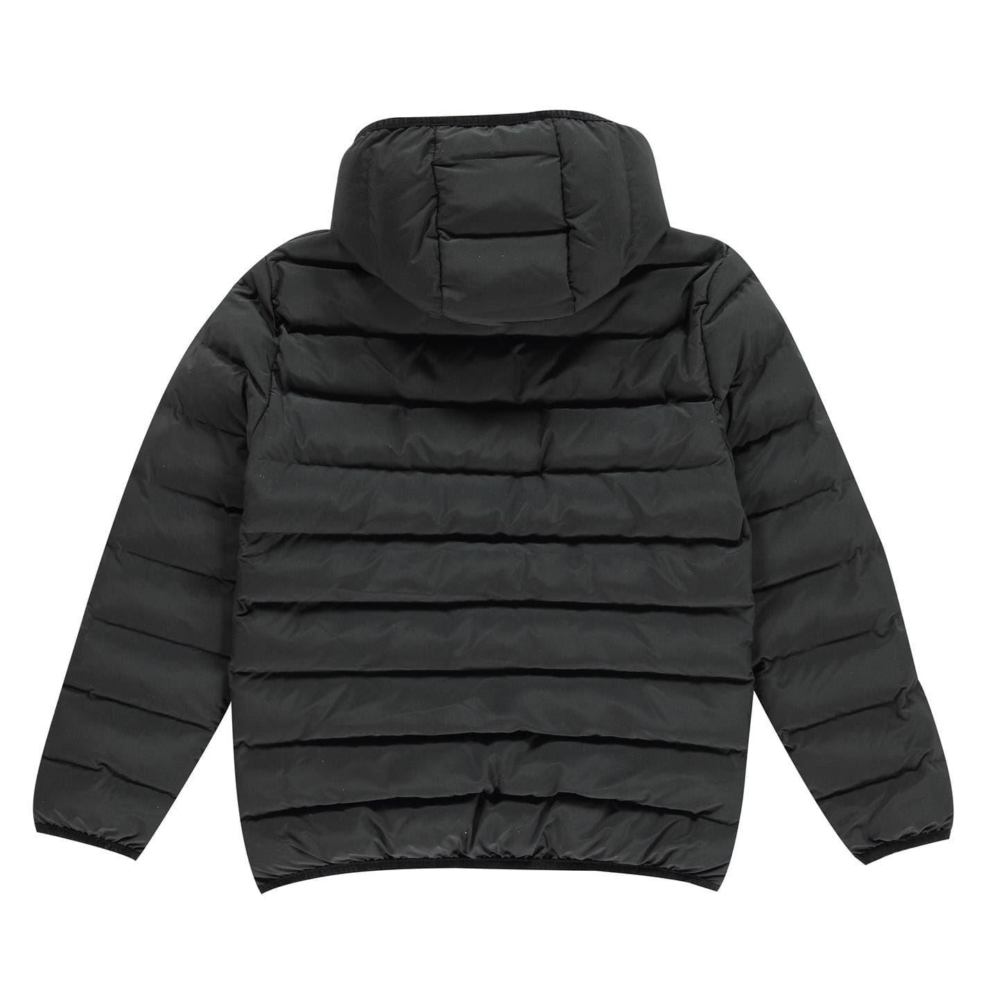 Black - Back - 11 Degrees Childrens-Kids Space Padded Jacket