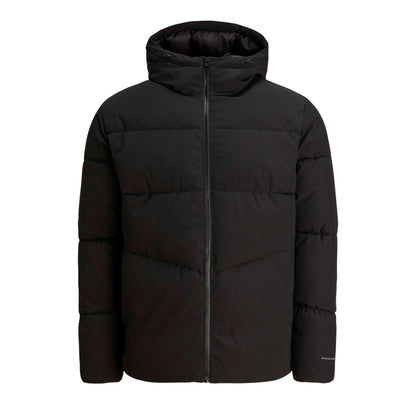 Black - Front - Jack And Jones Mens Global Polyester Puffer Jacket