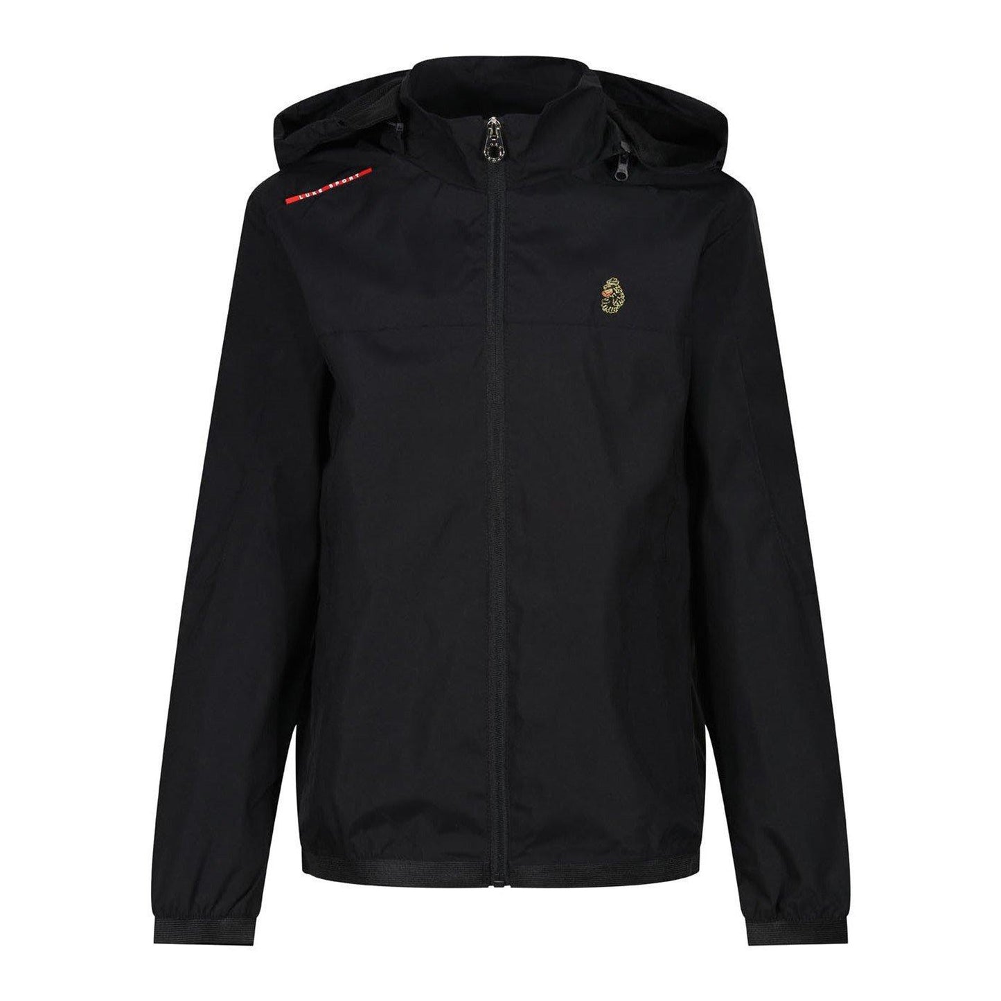 Jet Black - Front - Luke Mens Brownhills Benyon Hooded Soft Shell Jacket