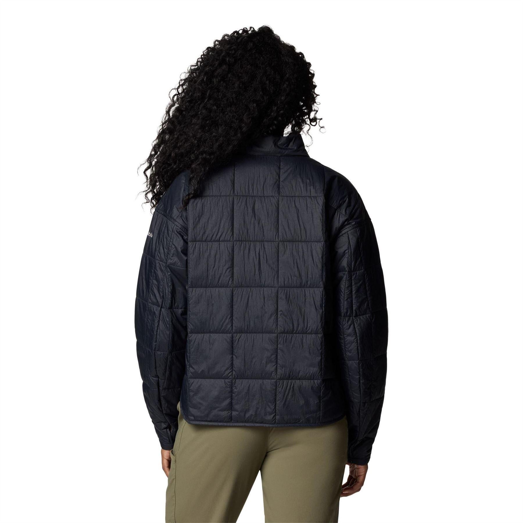 Black - Back - Columbia Womens-Ladies Quilted Quilted Jacket