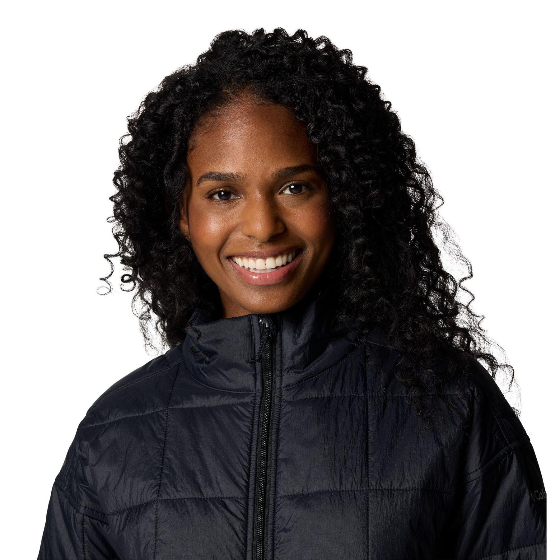 Black - Side - Columbia Womens-Ladies Quilted Quilted Jacket