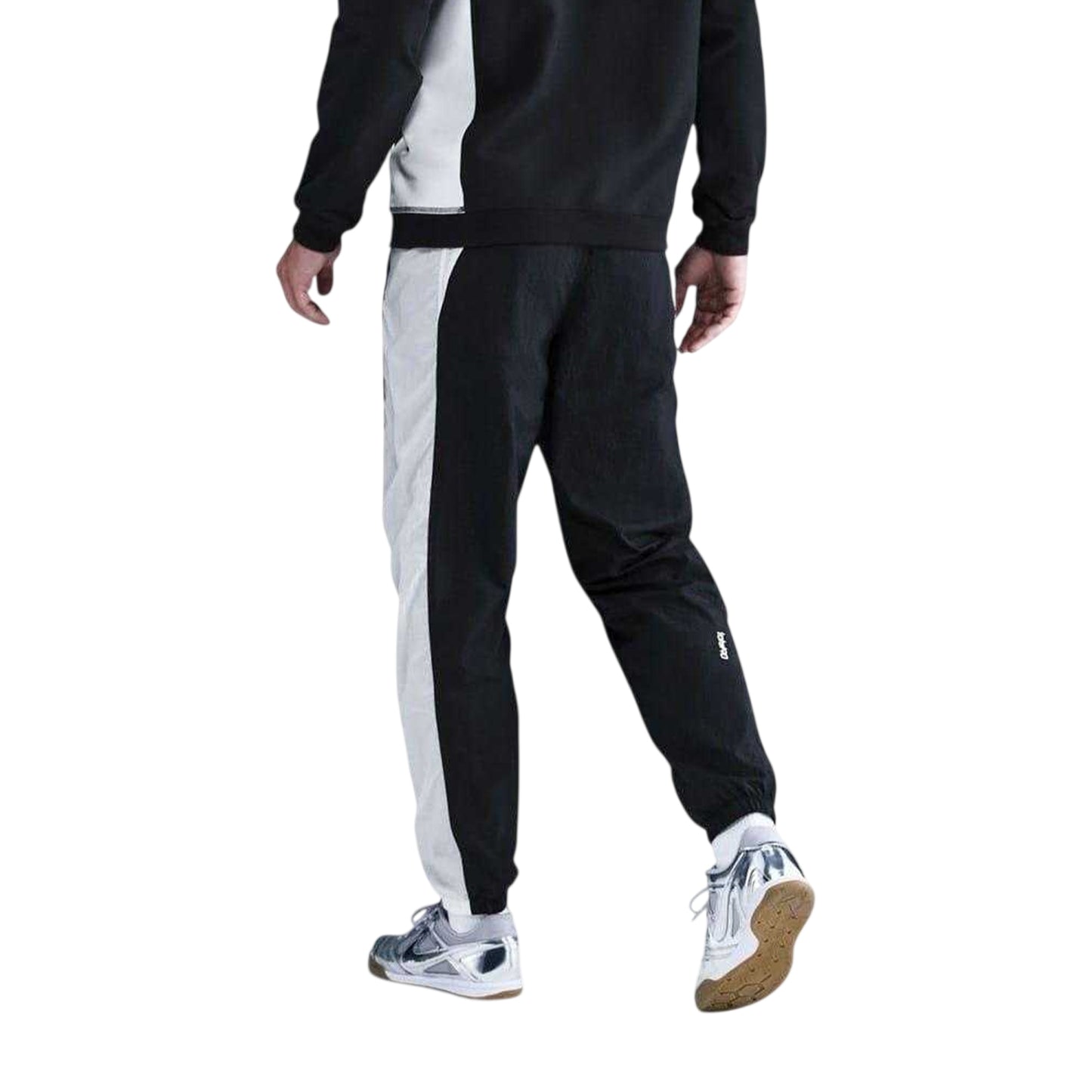 Black-White - Back - Paris Saint Germain FC Mens Nike Tracksuit Bottoms