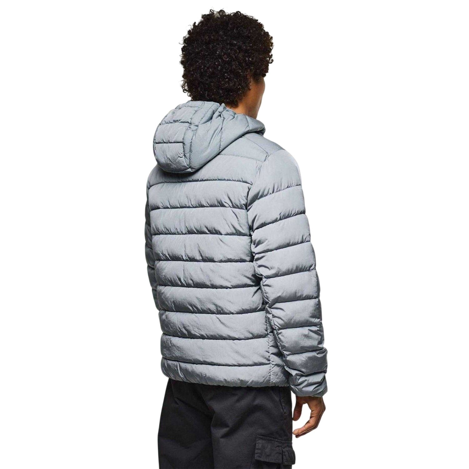 Grey - Back - Weekend Offender Mens La Guarda Jacket