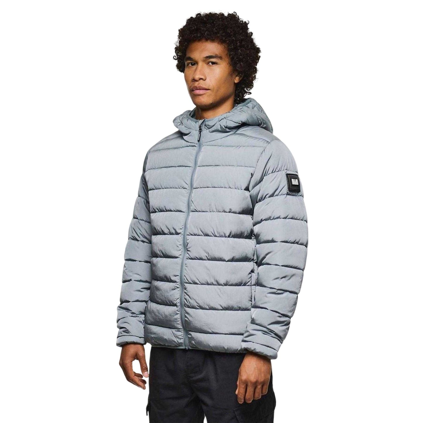 Grey - Side - Weekend Offender Mens La Guarda Jacket
