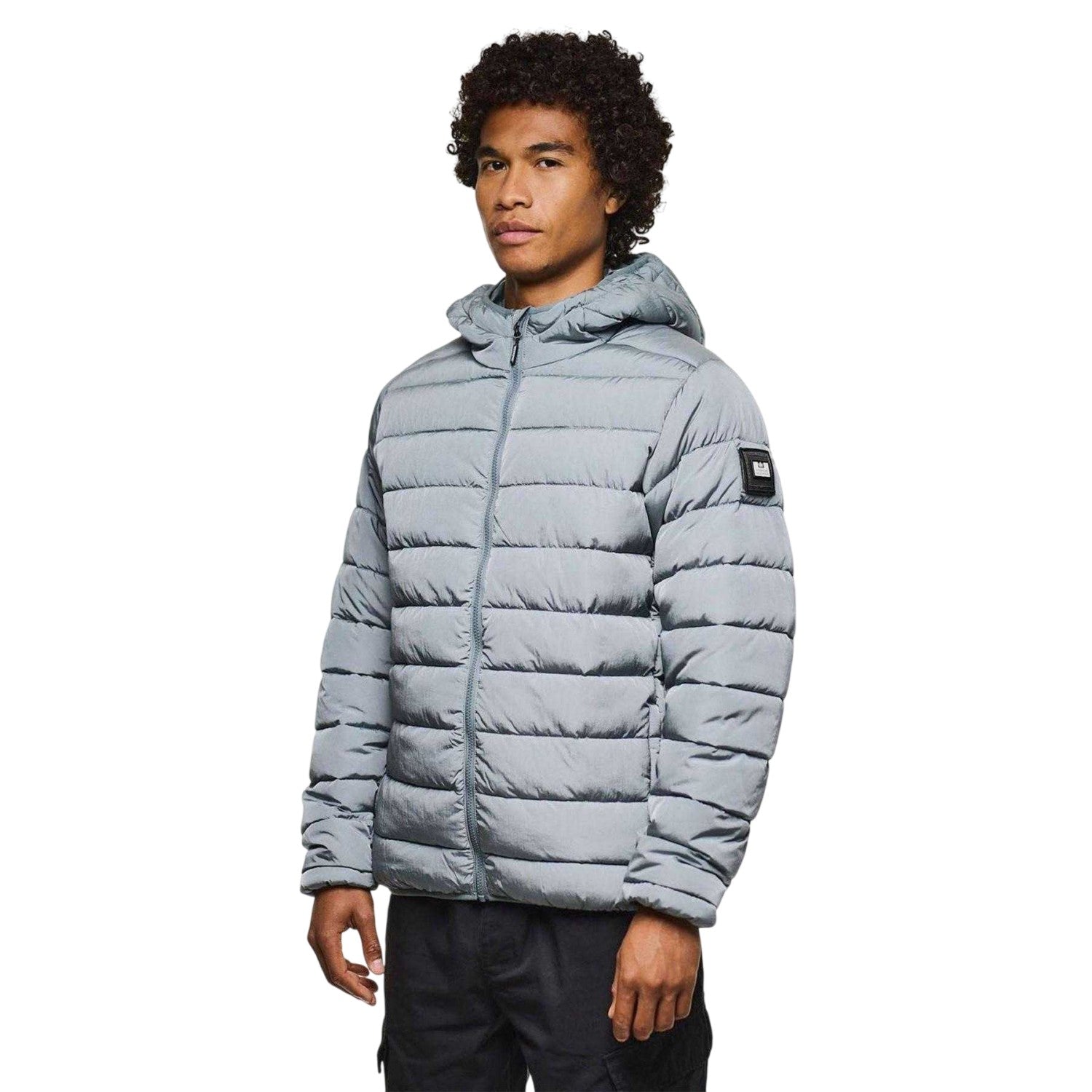 Grey - Side - Weekend Offender Mens La Guarda Jacket