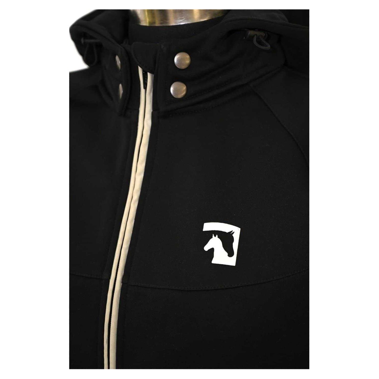 Black - Lifestyle - Requisite Womens-Ladies Essential Wind Resistant Soft Shell Jacket