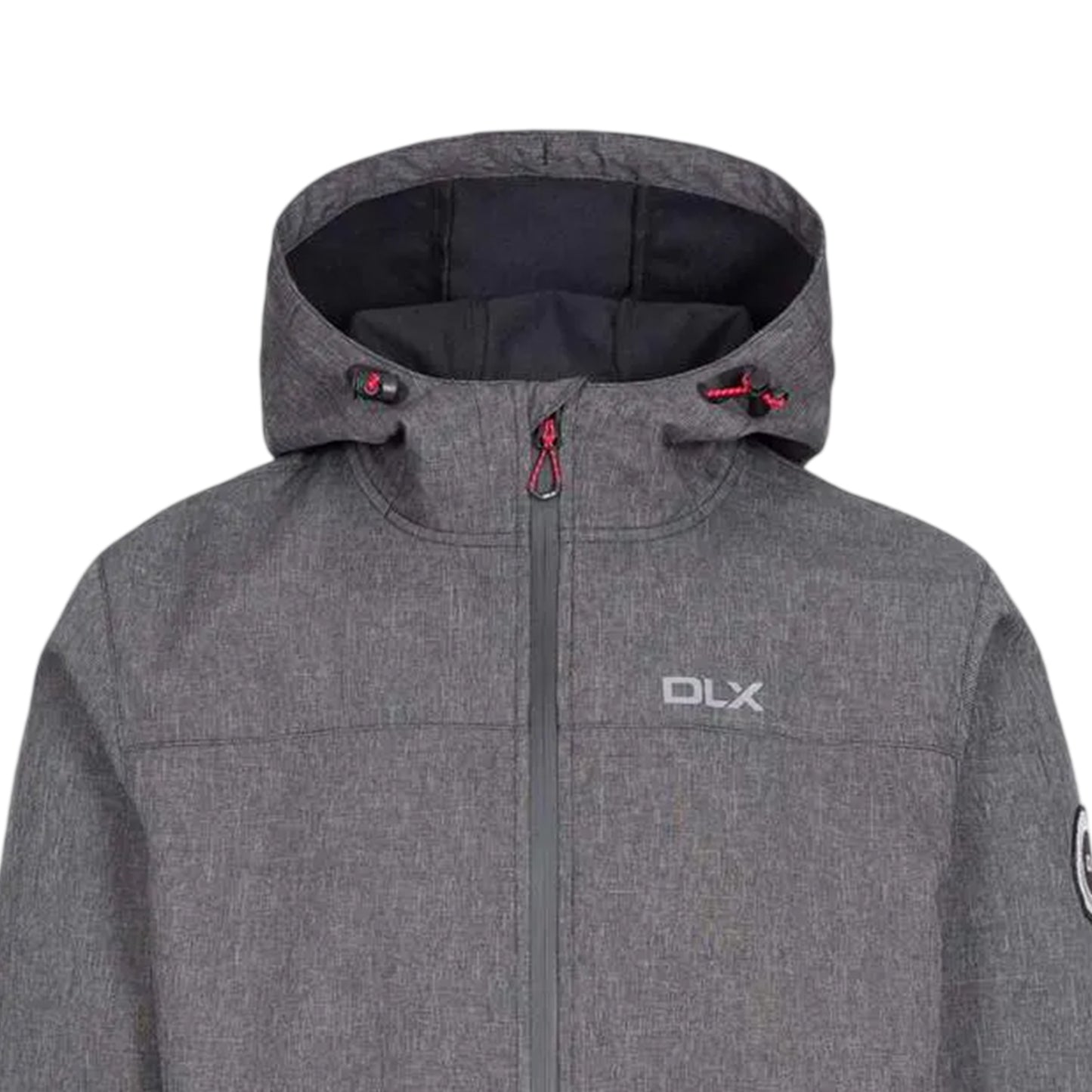 Black - Side - Trespass Mens Gabe DLX Soft Shell Jacket