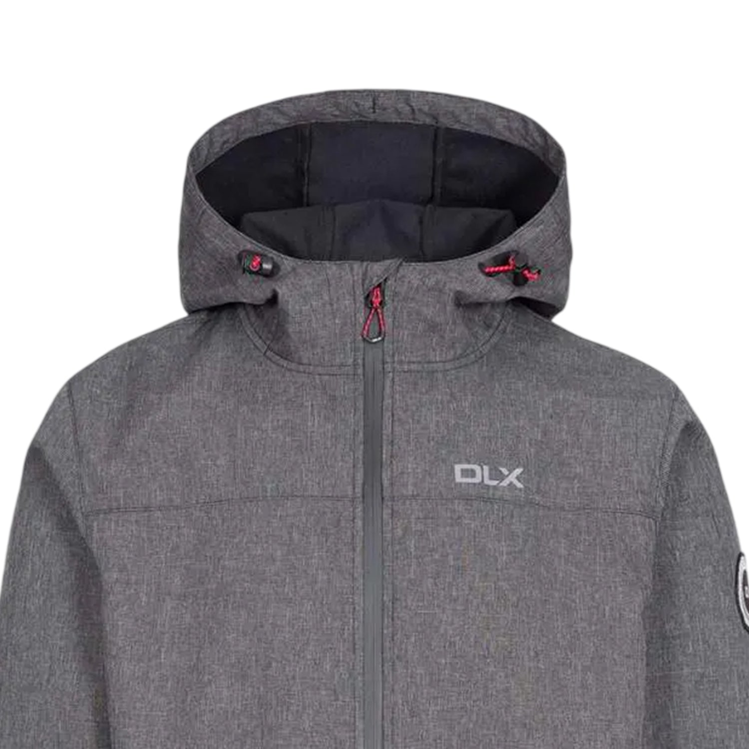 Black - Side - Trespass Mens Gabe DLX Soft Shell Jacket