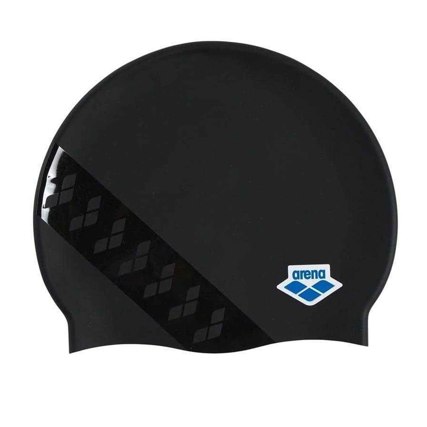 Black-White Blend - Lifestyle - Arena Unisex Adult Swim Cap