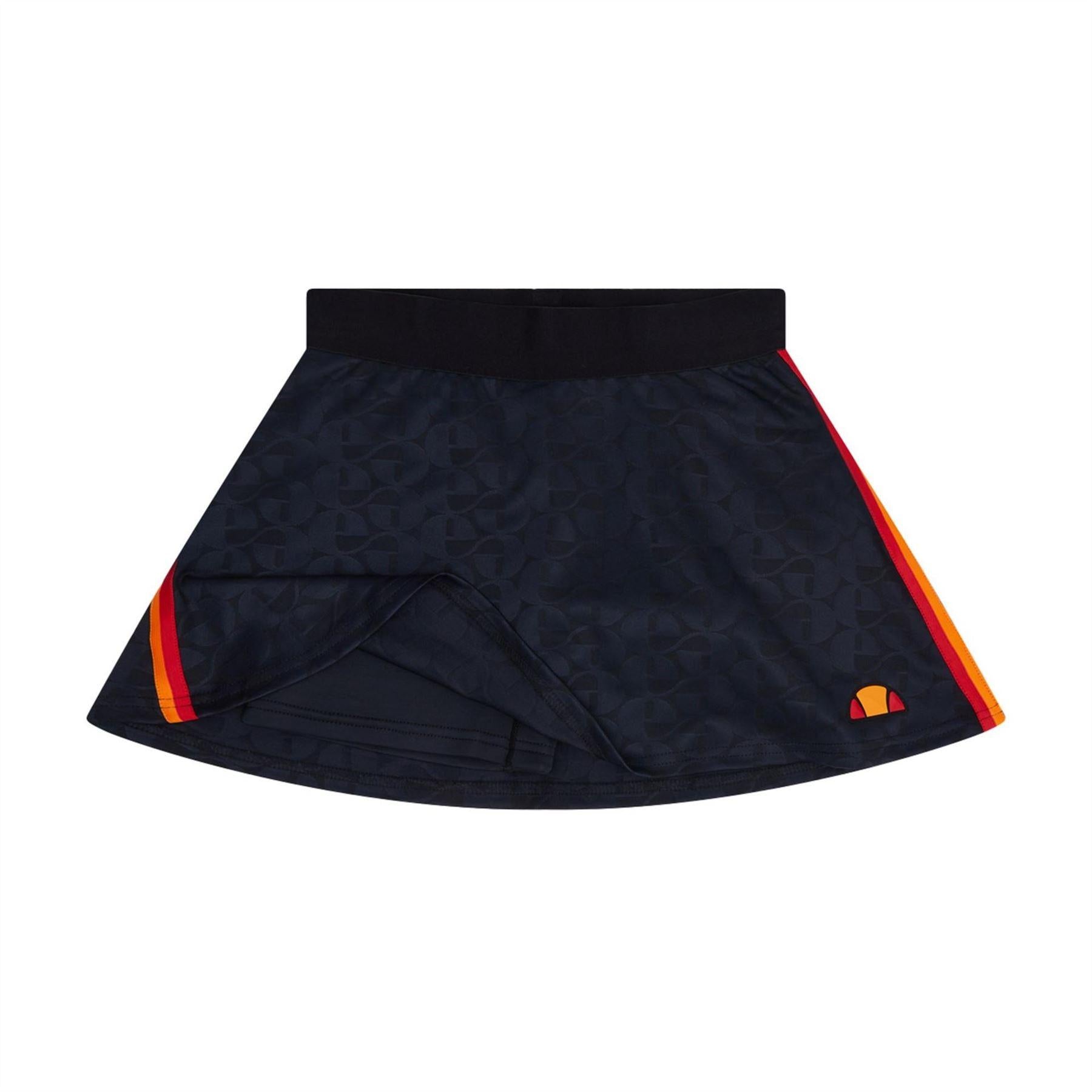 Black - Front - Ellesse Womens-Ladies Kynance Patterned Skort