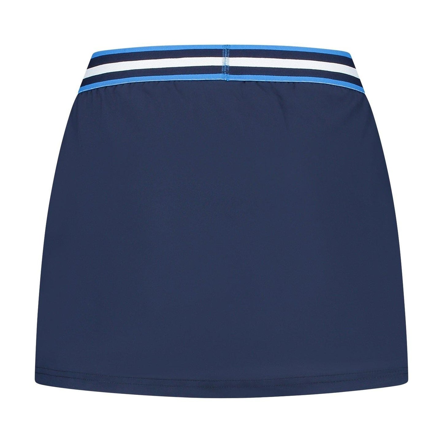 Navy - Back - K-Swiss Womens-Ladies Colour Block Tennis Skort