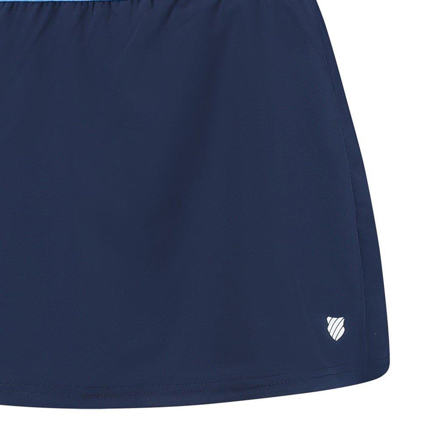 Navy - Side - K-Swiss Womens-Ladies Colour Block Tennis Skort