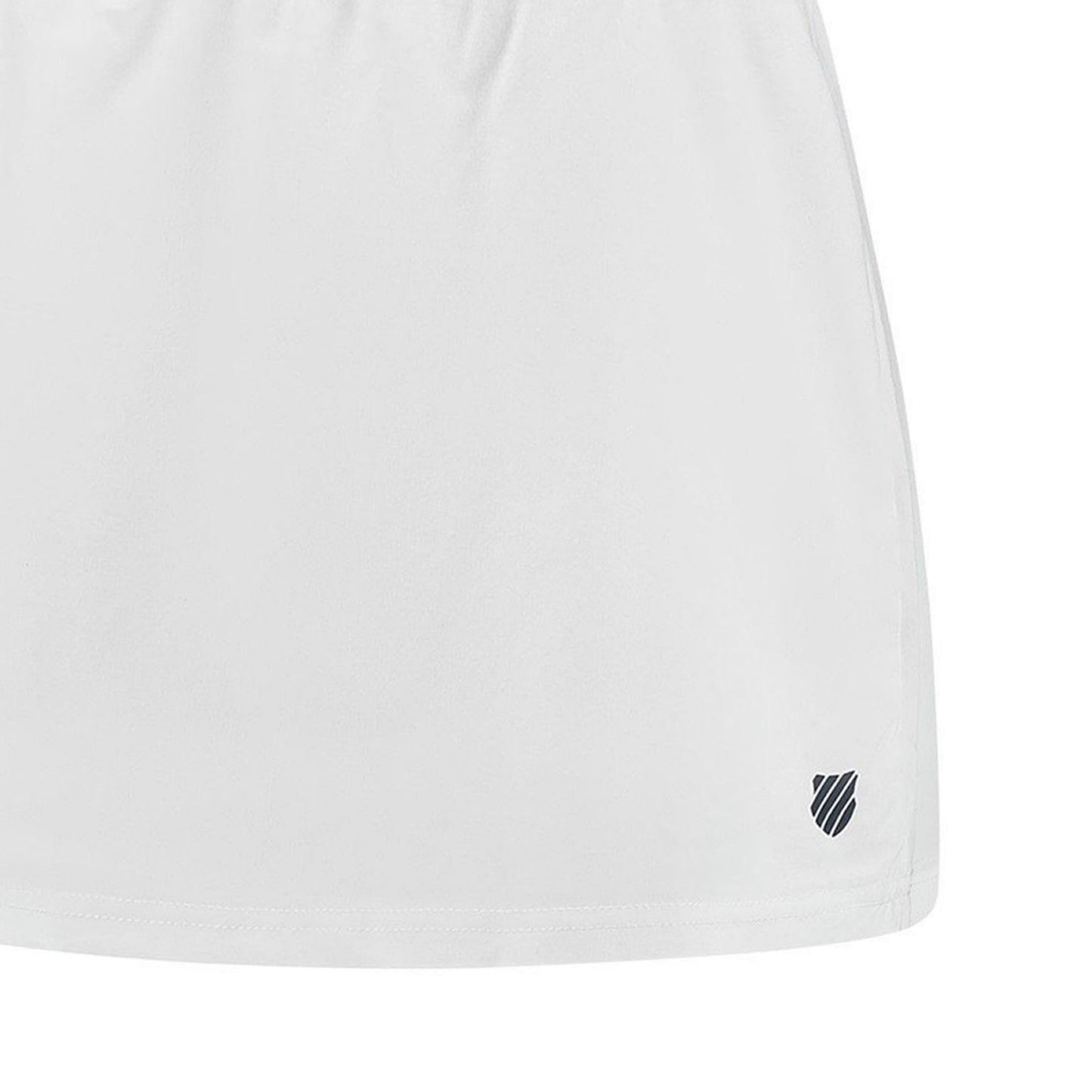 White - Side - K-Swiss Womens-Ladies Colour Block Tennis Skort
