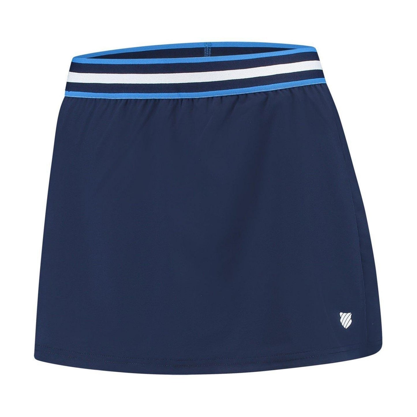 Navy - Front - K-Swiss Womens-Ladies Colour Block Tennis Skort