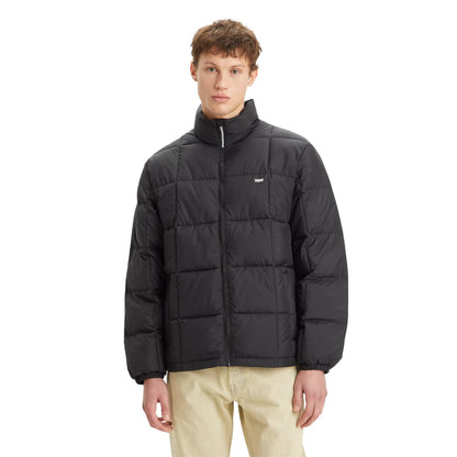 Black - Lifestyle - Levis Mens Standard Puffer Jacket