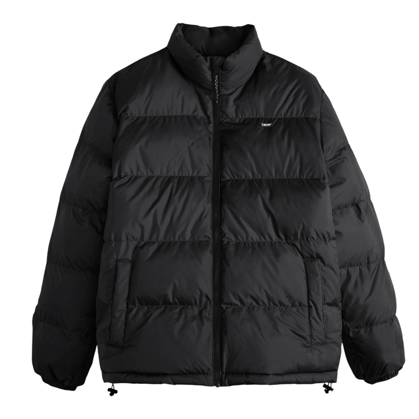Black - Front - Levis Mens Standard Puffer Jacket