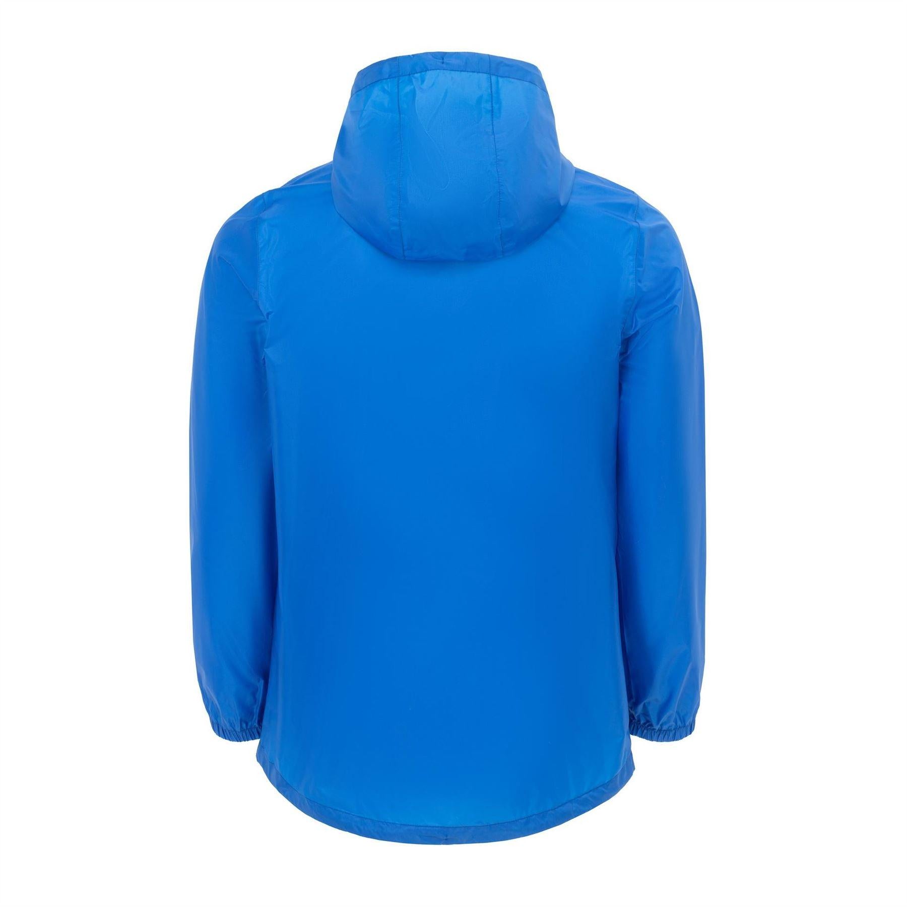 Royal Blue - Back - Gelert Mens Packaway Waterproof Jacket
